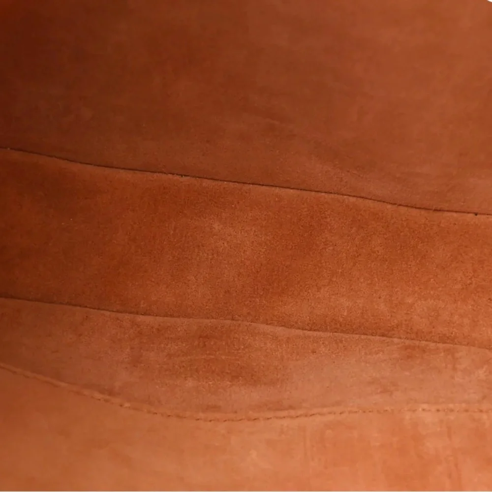 Louis Vuitton calfskin Low Key cookie MM in cognac leather